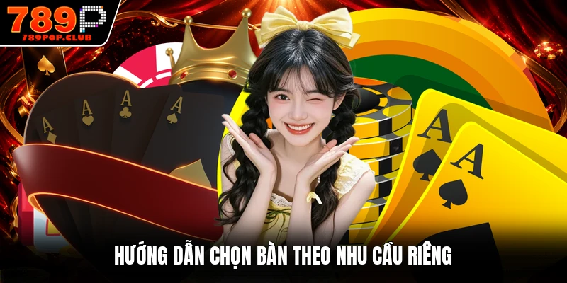 Hướng dẫn chọn bàn theo nhu cầu riêng